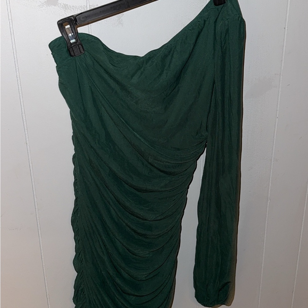 Elegant Green Women's Dress